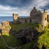 Dunluce Castle in Ierland